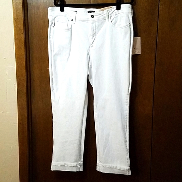 NWT NYDJ Straight Cuffed Jean 22W - Picture 6 of 10